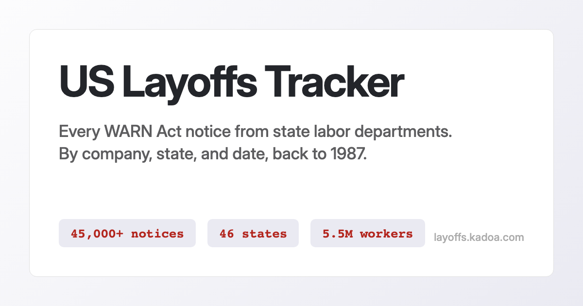 24Hr Homecare, LLC Layoffs - 1 WARN Notice | US Layoffs Tracker